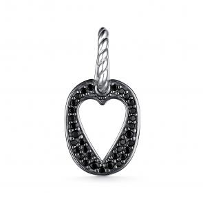 Серебряная подвеска АЛЬКОР с фианитом 03-3962/0КЦ1-17 фото