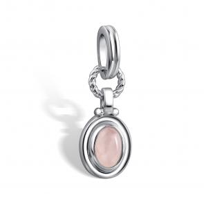 Серебряная подвеска АЛЬКОР с кварцем 03-4411/00РК-00 фото