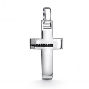 Серебряная подвеска АЛЬКОР с фианитом 03-4583/0КЦ1-17 фото