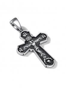 Подвеска из черненого серебра АЛЬКОР 03-4640/0000-09 фото