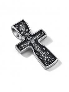 Подвеска из черненого серебра АЛЬКОР 03-4642/0000-09 фото