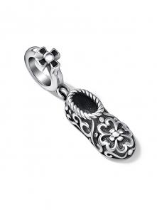 Подвеска из черненого серебра Башмачок Спиридона АЛЬКОР 03-4649/0000-09 фото