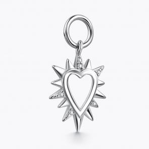 Серебряная подвеска АЛЬКОР с фианитом 03-4771/00КЦ-00 фото