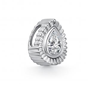 Серебряная подвеска АЛЬКОР с фианитом 03-5219/00КЦ-00 фото