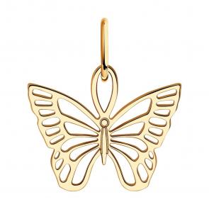 Золотая подвеска SOKOLOV 034625 фото