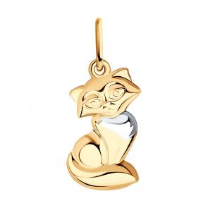 Золотая подвеска SOKOLOV 035009 фото