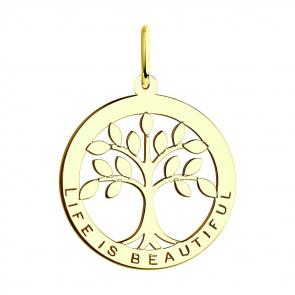 Подвеска из лимонного золота SOKOLOV 035031-2 фото