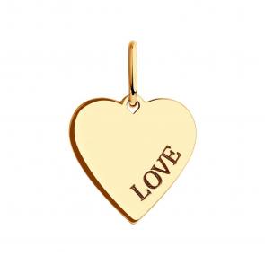 Золотая подвеска SOKOLOV 035711 фото