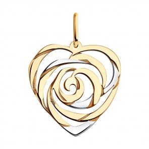 Золотая подвеска SOKOLOV 035885 фото