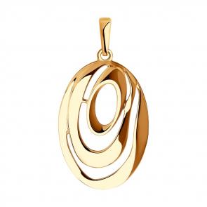 Золотая подвеска SOKOLOV 035931 фото