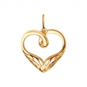 Золотая подвеска SOKOLOV 035995 фото