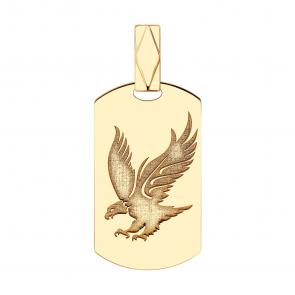 Золотая подвеска SOKOLOV 036124 фото