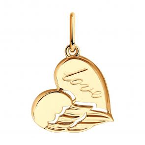 Золотая подвеска SOKOLOV 036168 фото