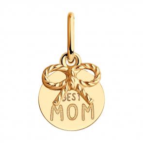 Золотая подвеска SOKOLOV 036413 фото