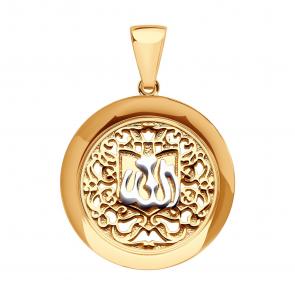 Золотая подвеска SOKOLOV 036641 фото