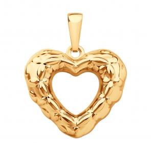 Золотая подвеска SOKOLOV 036677 фото