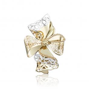 Брошь из лимонного золота Platina 04-0173-00-000-1130-48 фото