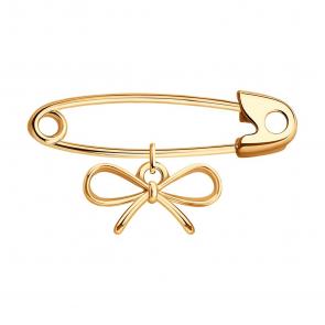 Золотая брошь-трансформер SOKOLOV 040345 фото