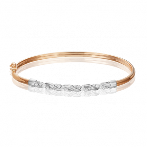 Браслет из комбинированного золота Platina с фианитом 05-0510-00-401-1111-03 фото