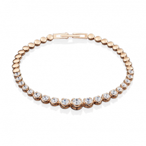 Золотой браслет Platina с фианитом 05-0561-00-501-1110-38 фото