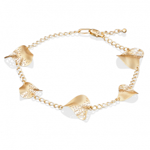 Браслет из лимонного золота Platina 05-0563-00-000-1130-65 фото