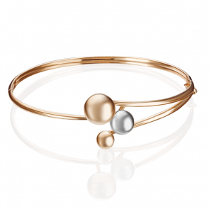 Браслет из комбинированного золота Platina 05-0585-00-000-1111-42 фото