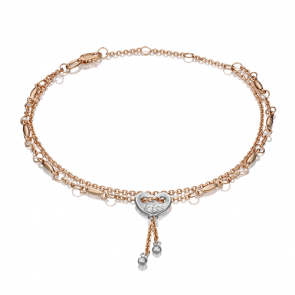 Браслет из комбинированного золота Platina 05-0592-00-000-1111-63 фото