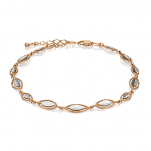 Браслет из комбинированного золота Platina 05-0607-00-000-1111-42 фото