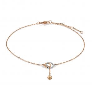 Браслет из комбинированного золота Platina 05-0608-00-000-1111-42 фото