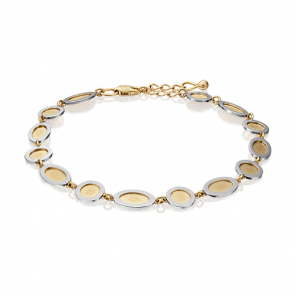 Браслет из комбинированного золота Platina 05-0626-00-000-1121-48 фото