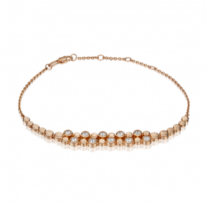 Золотой браслет Platina с фианитом 05-0632-00-501-1110-38 фото