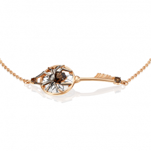 Браслет из комбинированного золота Platina с кварцем 05-0657-00-202-1111-76 фото