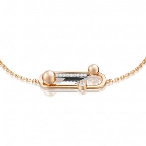 Браслет из комбинированного золота Platina с топазом 05-0699-00-201-1111 фото