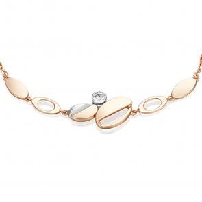 Браслет из комбинированного золота Platina с топазом 05-0747-00-201-1111 фото