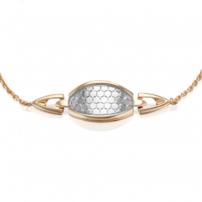 Браслет из комбинированного золота Platina 05-0824-00-000-1111 фото