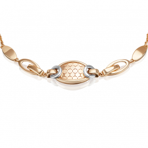 Браслет из комбинированного золота Platina 05-0827-00-000-1111 фото