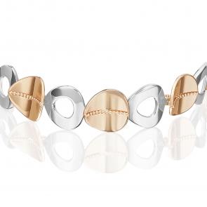 Браслет из комбинированного золота Platina 05-0835-00-000-1111 фото