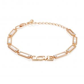 Золотой браслет Platina с фианитом 05-0838-00-401-1110 фото