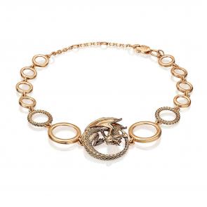 Золотой браслет Символ года Дракон Platina 05-0845-00-000-1110 фото
