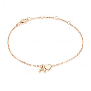 Золотой браслет-буква А Platina 05-0858-А-000-1110 фото