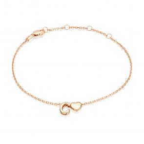 Золотой браслет-буква С Platina 05-0858-С-000-1110 фото