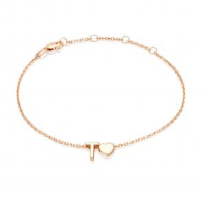 Золотой браслет-буква Т Platina 05-0858-Т-000-1110 фото