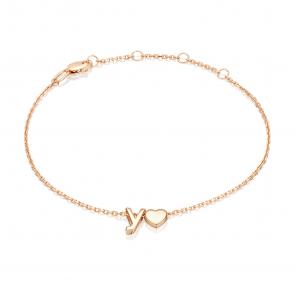 Золотой браслет-буква У Platina 05-0858-У-000-1110 фото