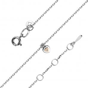 Серебряный браслет АЛЬКОР с золотой накладкой и бриллиантом 05-3007/000Б-00 фото