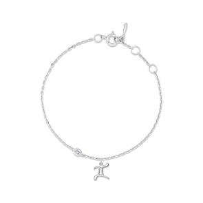 Серебряный браслет АЛЬКОР с фианитом 05-5618/00СВ-00 фото