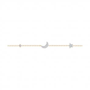 Золотой браслет SOKOLOV с фианитом 051310 фото