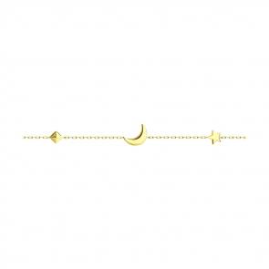 Браслет из лимонного золота SOKOLOV 051312-2 фото