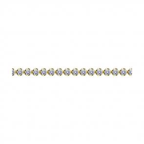 Браслет из лимонного золота SOKOLOV с фианитом 051350-2 фото