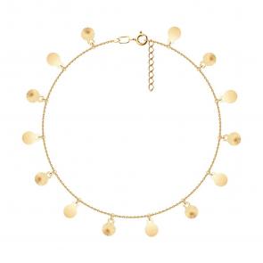 Золотой браслет на ногу SOKOLOV 051594 фото