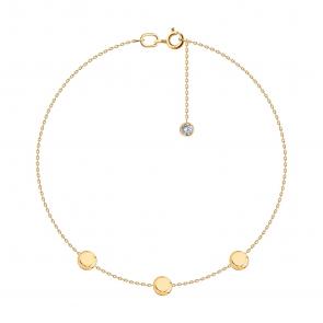 Золотой браслет SOKOLOV 051604 фото